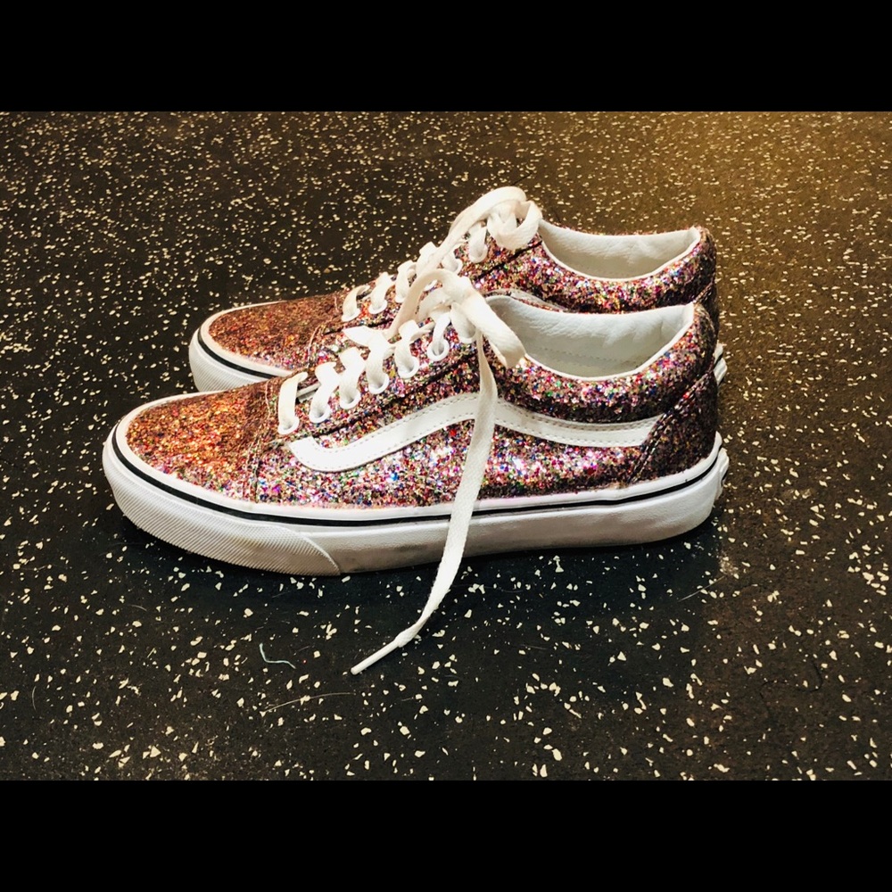 Glitter Pink Vans
